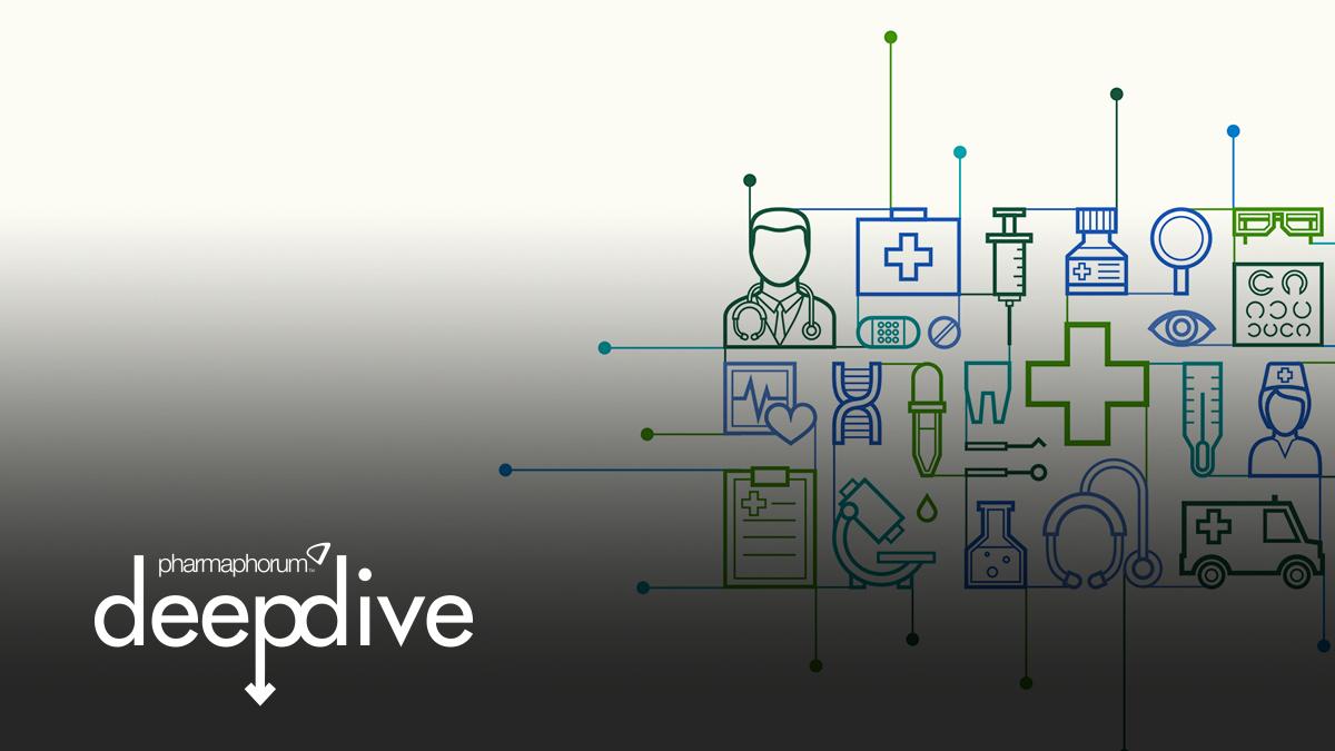 Healthcare system illustration